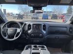 Blue[Glacier Blue Metallic] 2023 Chevrolet Silverado 1500 Strng Wheel/Dash Photo: Frm Rear in Edmonton AB