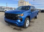 Blue[Glacier Blue Metallic] 2023 Chevrolet Silverado 1500 Left Front Corner Photo in Edmonton AB