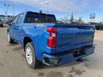 Blue[Glacier Blue Metallic] 2023 Chevrolet Silverado 1500 Left Rear Corner Photo in Edmonton AB