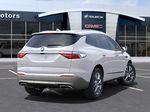 White[White Frost Tricoat] 2024 Buick Enclave Rear of Vehicle Photo in Oshawa ON