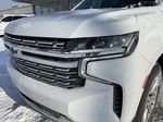 White[Summit White] 2023 Chevrolet Tahoe Premier Left Front Head Light / Bumper and Grill in Calgary AB