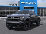 Gray[Dark Ash Metallic] 2024 Chevrolet Silverado 1500 Front Vehicle Photo in Edmonton AB