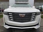White[Crystal White Tricoat] 2023 Cadillac Escalade Front Vehicle Photo in Calgary AB