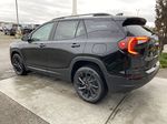 Black[Ebony Twilight Metallic] 2024 GMC Terrain Left Rear Corner Photo in Calgary AB