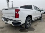 White[Iridescent Pearl Tricoat] 2023 Chevrolet Silverado 1500 Right Rear Corner Photo in Edmonton AB