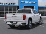 White[White Frost Tricoat] 2024 GMC Sierra 1500 Denali Rear of Vehicle Photo in Calgary AB