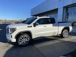 White[White Frost Tricoat] 2024 GMC Sierra 1500 Denali Left Front Corner Photo in Calgary AB