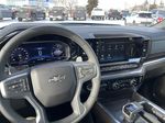 Deep Sea Metallic 2024 Chevrolet Silverado 1500 Steering Wheel and Dash Photo in Edmonton AB