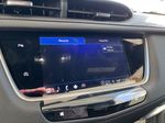 White[Crystal White Tricoat] 2024 Cadillac XT5 Navigation Screen Closeup Photo in Edmonton AB