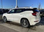 White[White Frost Tricoat] 2024 GMC Terrain Denali Left Rear Corner Photo in Calgary AB