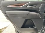 Black[Black Raven] 2022 Cadillac Escalade Luxury Left Rear Interior Door Panel Photo in Calgary AB
