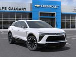 White[Iridescent Pearl Tricoat] 2024 Chevrolet Blazer EV RS Left Front Rim and Tire Photo in Calgary AB