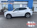 White[White Frost Tricoat] 2023 Buick Envision AVENIR Left Side Photo in Nipawin SK