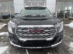 Black[Ebony Twilight Metallic] 2024 GMC Terrain Denali Front Vehicle Photo in Calgary AB