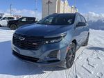 Deep Sea Metallic 2024 Chevrolet Equinox Left Front Corner Photo in Edmonton AB