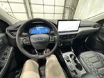 Blue[Vapour Blue Metallic] 2024 Ford Escape Steering Wheel and Dash Photo in Dartmouth NS