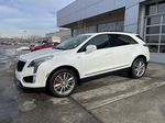 White[Crystal White Tricoat] 2023 Cadillac XT5 Sport Left Front Corner Photo in Calgary AB