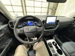 Gray[Azure Grey Metallic Tri-Coat] 2024 Ford Bronco Sport Steering Wheel and Dash Photo in Dartmouth NS