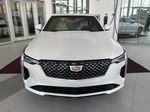 White[Crystal White Tricoat] 2024 Cadillac CT4 Front Vehicle Photo in Edmonton AB