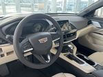 White[Crystal White Tricoat] 2024 Cadillac CT4 Steering Wheel and Dash Photo in Edmonton AB