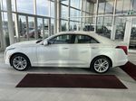 White[Crystal White Tricoat] 2024 Cadillac CT4 Left Side Photo in Edmonton AB