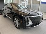 Black[Stellar Black Metallic] 2024 Cadillac LYRIQ Right Front Corner Photo in Edmonton AB