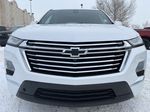 White[Iridescent Pearl Tricoat] 2023 Chevrolet Traverse Front Vehicle Photo in Edmonton AB