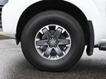White[Glacier White] 2018 Nissan Frontier Left Front Rim and Tire Photo in Kelowna BC