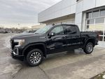 Black[Onyx Black] 2021 GMC Sierra 1500 AT4 Left Front Corner Photo in Calgary AB