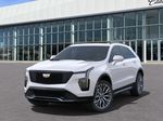 White[Crystal White Tricoat] 2024 Cadillac XT4 Front Vehicle Photo in Edmonton AB
