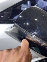 White 2024 Lexus LC Mirror/Outside Damage in Orange CA