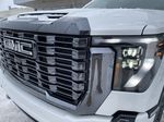 White[Summit White] 2024 GMC Sierra 3500HD Denali Ultimate Left Front Head Light / Bumper and Grill in Calgary AB