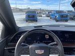 White[Crystal White Tricoat] 2023 Cadillac Escalade Premium Luxury Steering Wheel and Dash Photo in Calgary AB