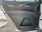 White[Crystal White Tricoat] 2023 Cadillac Escalade Premium Luxury Left Rear Interior Door Panel Photo in Calgary AB