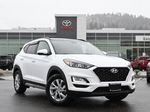 White[Crystal White] 2020 Hyundai Tucson Right Front Corner Photo in Kelowna BC
