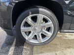 Black[Black Raven] 2017 Cadillac Escalade Premium Luxury Left Front Rim and Tire Photo in Calgary AB