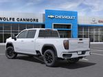 White[Summit White] 2024 GMC Sierra 3500HD AT4 Left Rear Corner Photo in Canmore AB