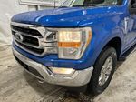 Blue[Velocity Blue Metallic] 2021 Ford F-150 Left Front Corner Photo in Dartmouth NS