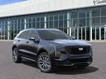 Black[Stellar Black Metallic] 2024 Cadillac XT4 Left Front Rim and Tire Photo in Edmonton AB