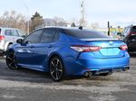 Blue[Blue Streak Metallic w/Black Roof] 2018 Toyota Camry Left Rear Corner Photo in Kelowna BC