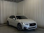 WHITE 2020 INFINITI Q50S Signature Edition AWD - Remote Start, Backup Camera, NAV, Bluetooth, CC Primary Photo in Edmonton AB