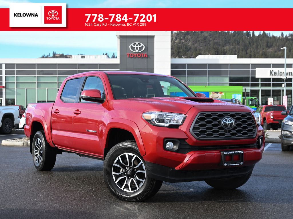 Red 2022 Toyota Tacoma