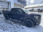 Black[Onyx Black] 2024 GMC Sierra 1500 Elevation Right Front Corner Photo in Calgary AB