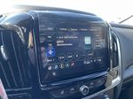 White[Iridescent Pearl Tricoat] 2024 Chevrolet Traverse LT True North Radio Controls Closeup Photo in Calgary AB