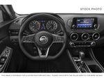 Blue[Electric Blue Metallic/Super Black] 2022 Nissan Sentra Steering Wheel and Dash Photo in Okotoks AB