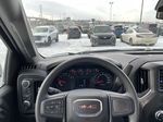 White[Summit White] 2024 GMC Sierra 1500 Pro Steering Wheel and Dash Photo in Calgary AB