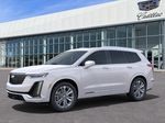 White[Crystal White Tricoat] 2024 Cadillac XT6 Left Side Photo in Edmonton AB