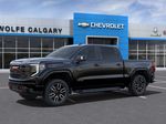 Black[Onyx Black] 2024 GMC Sierra 1500 AT4 Left Side Photo in Calgary AB