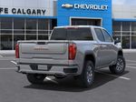 Gray[Thunderstorm Grey] 2024 GMC Sierra 1500 AT4 Rear of Vehicle Photo in Calgary AB