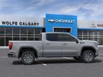 Gray[Thunderstorm Grey] 2024 GMC Sierra 1500 AT4 Right Side Photo in Calgary AB